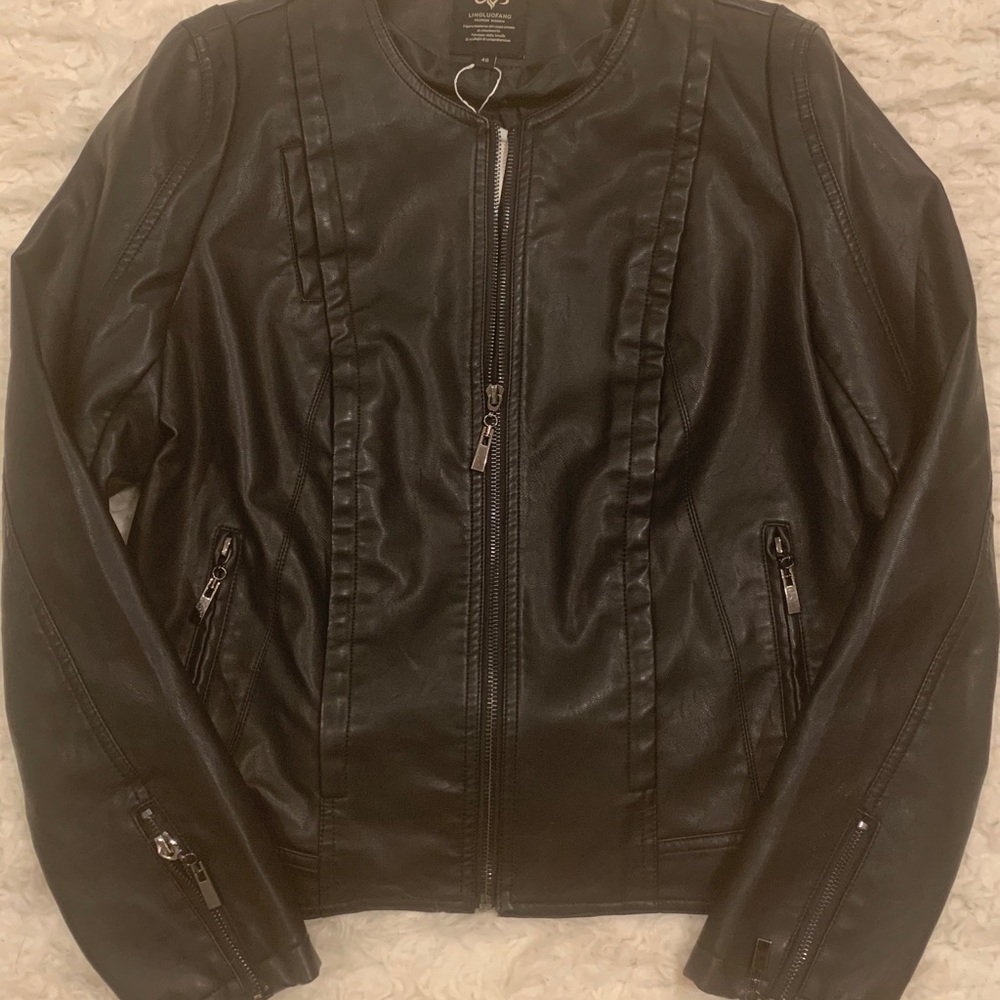 Black Moto Jacket